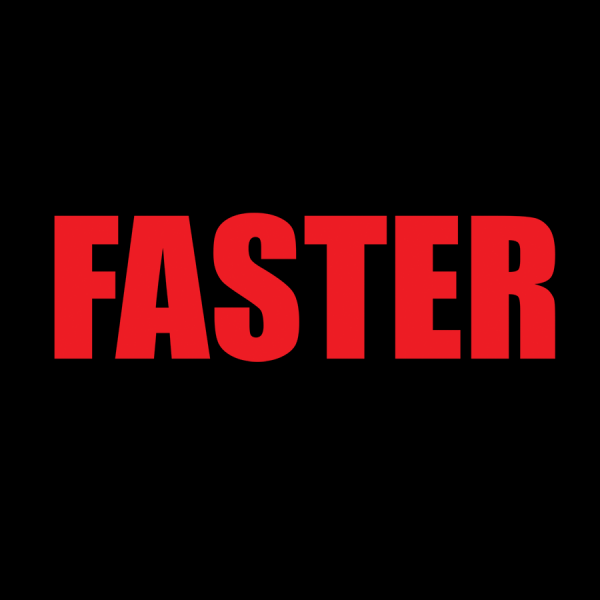 Faster Front Logo Graphic
